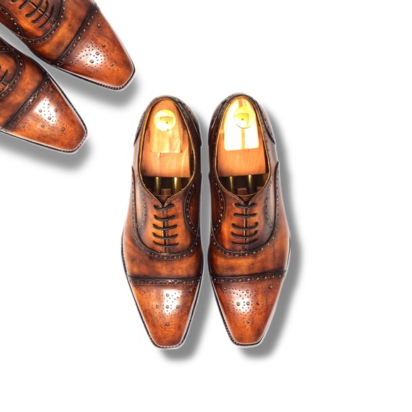 Oxford Cap Toe Dress Shoe - Picture 2 of 3